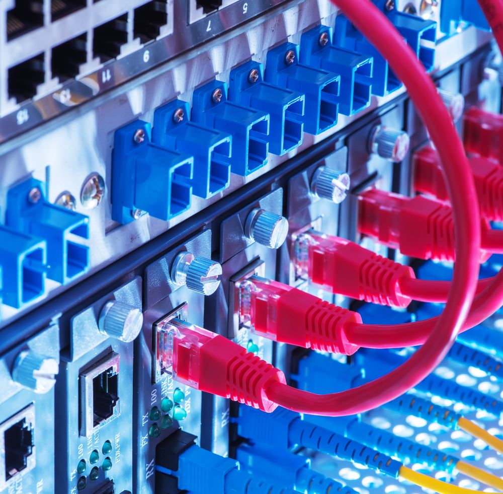 A tidy networking switch