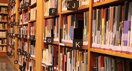 A library
