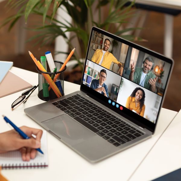 Remote working Zoom call