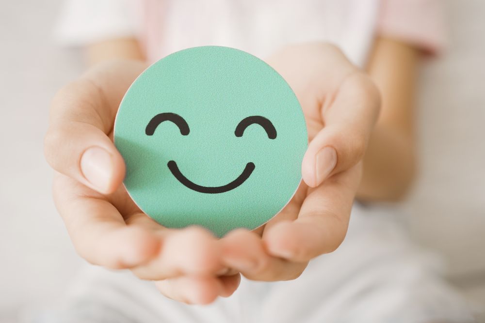 Reviews happy face